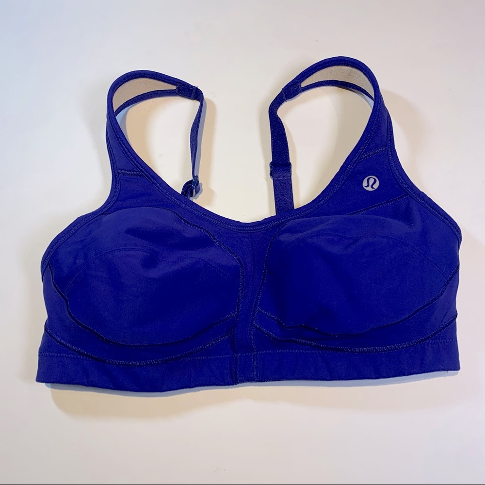 Lululemon blue sports bra